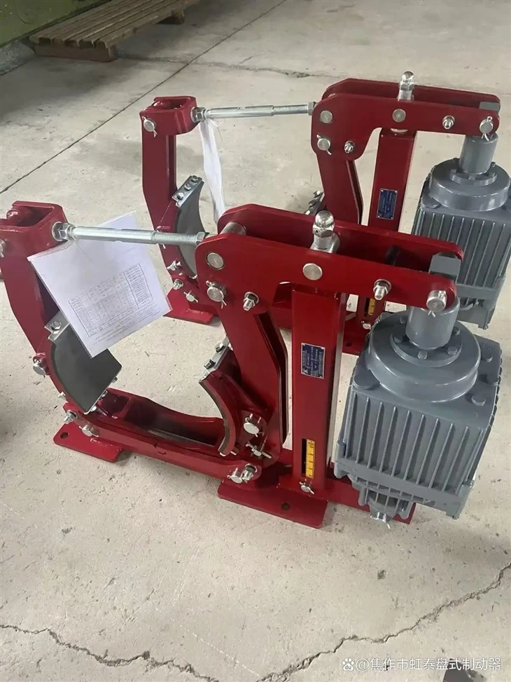 YW-E series electric hydraulic drum brake.. YW-E series electric hydraulic drum brake..